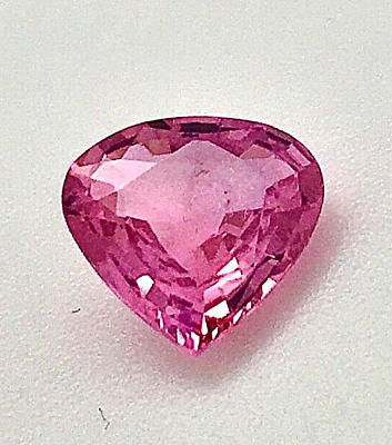 #ad Alluring PINK SAPPHIRE HEART SHAPE 1.29 CTS $516.00
