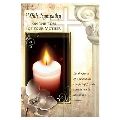 #ad With Sympathy on the Loss of Your Mother Card Size 5.375in x 7.75in Pack of 12 $59.99