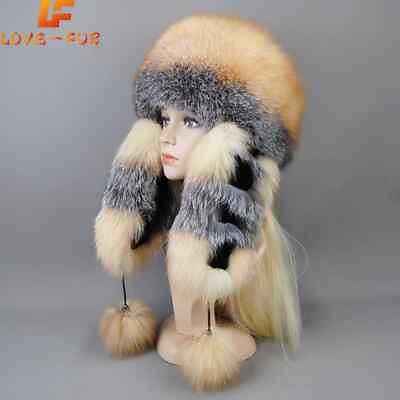 #ad Hot Sale Winter Warm Luxury Fur Hat Fashion Fluffy Fur Caps Women Real Fur Hats $159.81