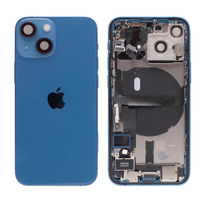 #ad #ad iPhone 13 Mini Blue Back Housing Replacement With Small Parts OEM Grade AB $99.00