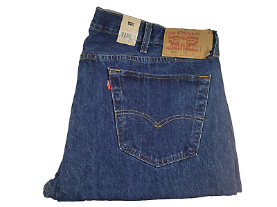 #ad NWT Levis 501 XX Jeans Mens 44x34 Blue Denim Straight Leg Button Fly Cotton $36.99