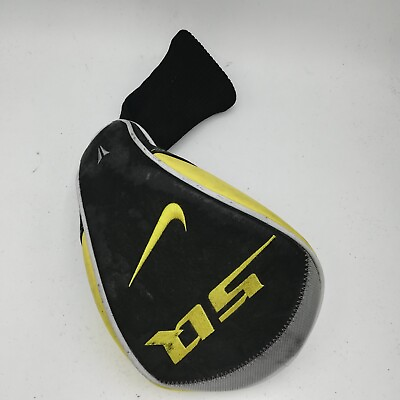 #ad Nike Driver SQ Golf Club Headcover Black amp; Yellow Original Replacement Cover $19.99