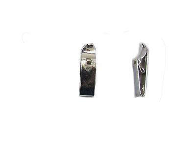#ad Clips Chrome Silver Clips Gorget Clips R728 GBP 15.99