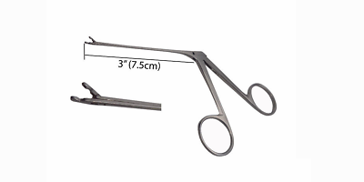 #ad Hartman Alligator Cup Forceps 3quot; Straight Micro ENT Surgical Instruments $12.25