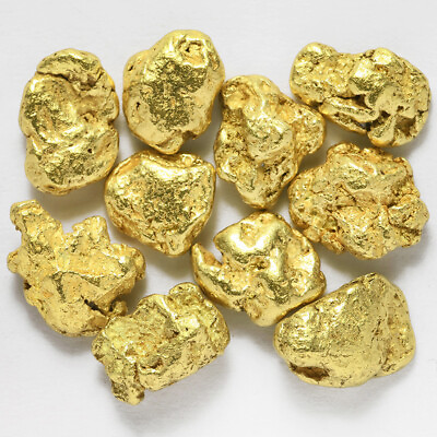 #ad 10 pcs Alaska Natural Gold Size 0.5 1mm TV Gold Rush Alaska #.5 1 $12.99