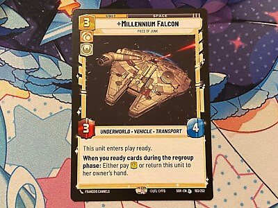 #ad Millennium Falcon Piece of Junk SOR 193 NM Star Wars Unlimited $35.00