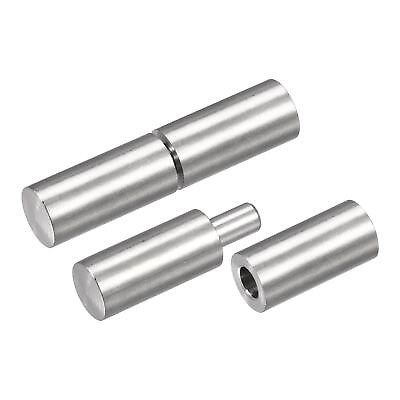 #ad Weld on Barrel Hinges 50mm x 12mm 304 Stainless Steel Hinge Pin 2 Pairs $8.57