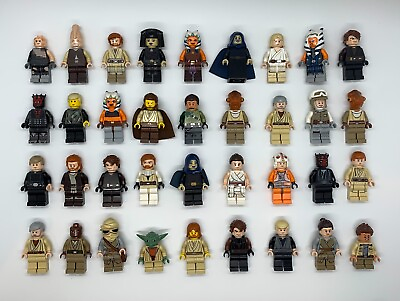 #ad LEGO Star Wars Minifigures Lot Jedi Sith Ahsoka Obi Wan Kenobi You Pick $2.49
