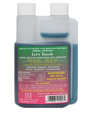 #ad Isabel Cristina Let#x27;s Touch No Rust Tuberculocidal Disinfectant 8oz $22.00
