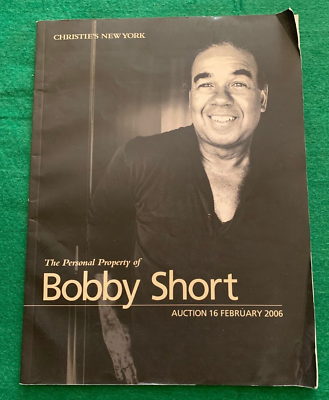 #ad Christie#x27;s Catalog Personal Property of Bobby Short New York 2 06 Rare OOP $50.99