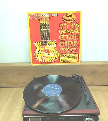 #ad BERT WEEDON 22 Golden Guitar Greats #x27;Best Of#x27; Album 1976 12quot; Vinyl LP Record GBP 7.99