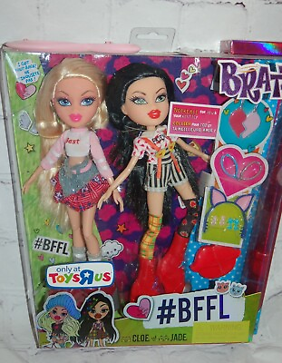 #ad Bratz Cloe amp; Jade 2 Doll Set #BFFL Toys R Us Exclusive New In Box $125.00