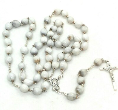 #ad Mother Teresa Job#x27;s Tears Rosary from Italy $11.99