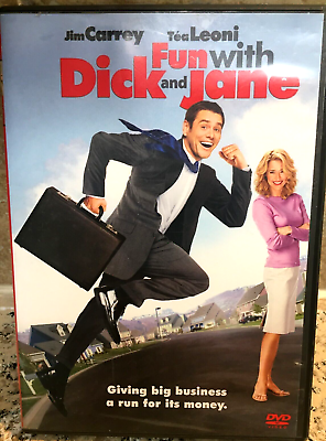 #ad Fun With Dick and Jane DVD Jim Carrey Ships free Same Day with Tracking $6.65