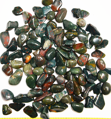 #ad JASPER Red and Green Fancy. Small. 12 20mm 1 2 pound bulk $10.40