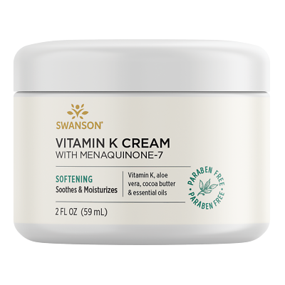 #ad Swanson Vitamin K Cream with Menaquinone 7 Eye Cream to Help Minimize the A... $12.92