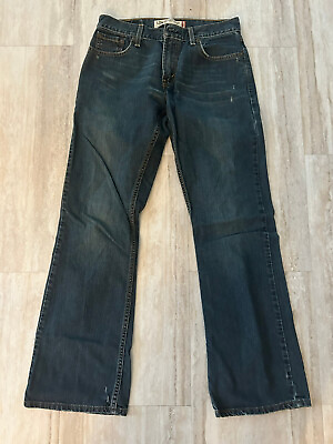 #ad Levi#x27;s 527 Low Rise Boot Cut Men#x27;s Blue Jeans Size 30 x 32 See Pictures $19.99