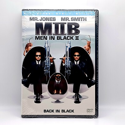 #ad Men in Black II DVD 2002 2 Disc Set Special Edition Full Frame $4.00
