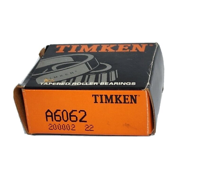 #ad NIB TIMKEN A6062 TAPERED ROLLER BEARING CONE 0.6250IN ID 0.4391IN WIDTH $24.95