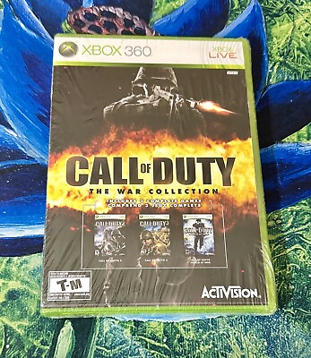 #ad Call of Duty: The War Collection Xbox 360 2010 New amp; Factory Sealed Authentic C $72.49