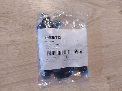 #ad FESTO QSL G1 4 6 186118 PUSH IN L FITTING NEW 10 PCS TOGETHER $19.99