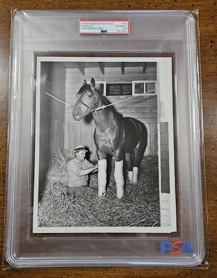 #ad 1938 Seabiscuit Match Race Acme Newspictures Press Photo PSA Authentic Type I $999.99