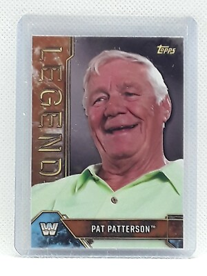 #ad Pat Patterson 2017 Topps Legends WWE Wrestling #70 BRONZE $1.25