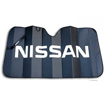 #ad ⭐️⭐️⭐️⭐️⭐️ 240sx 350z 370z Nissan Black Sunshade Universal Sun Shade Authentic $26.99