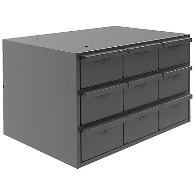 #ad Durham Mfg 004 95 Drawer Bin Cabinet With 9 Drawers Prime Cold Rolled Steel $129.99