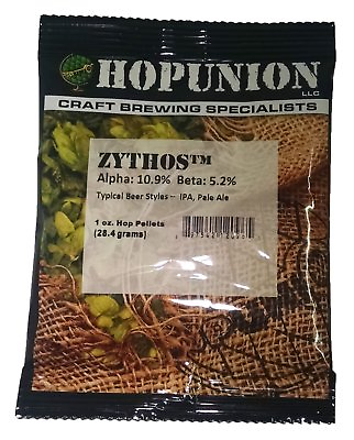 #ad US Hop Pellets Zythos 1 oz for Home Brew Beer Making $5.82