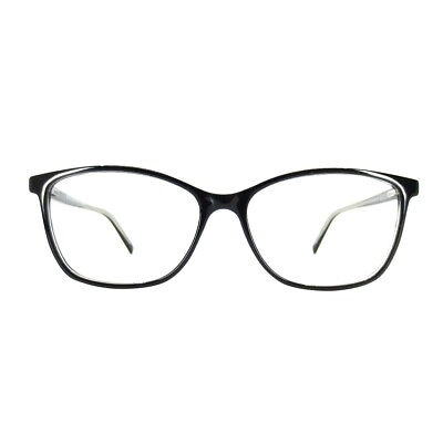 #ad WP 20210 Black Crystal Womens Rectangular Round Eyeglasses 58 16 150 $39.99
