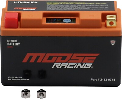 #ad Moose Lithium Ion Battery #202988 fits Suzuki Ducati Yamaha Triumph Kawasaki $112.95