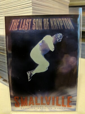 #ad Smallville Season 3 The Last Son Of Krypton CL1 Case Topper Card 2004 NM $10.95