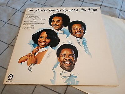 #ad GLADYS KNIGHT AND THE PIPS THE BEST OF ORIGINAL UK LP IN GATEFOLD SLEEVE GBP 4.99