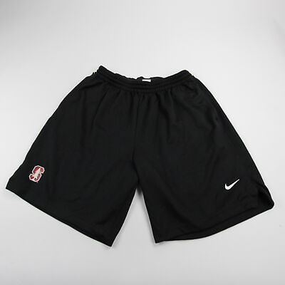 #ad Stanford Cardinal Nike Dri Fit Athletic Shorts Men#x27;s Black New $19.59