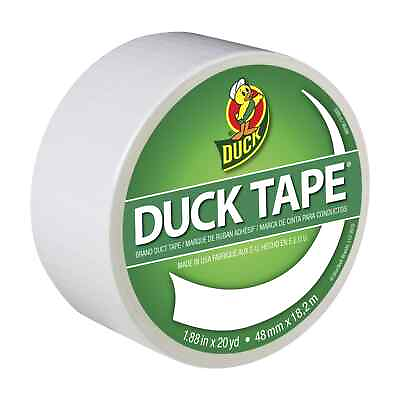 #ad Duck Tape Brand White Duct Tape 1.88 in. x 20 yd. $5.36