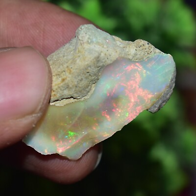 #ad Dry Opal Rough 26.40 Carat Natural Ethiopian Welo Opal Raw Fire Opal Gemstone $38.40