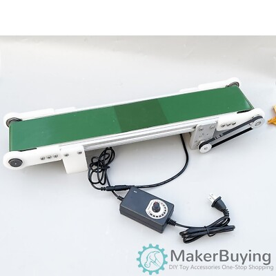 #ad Desktop conveyor belt assembly line small conveyor student friction force experi $95.00