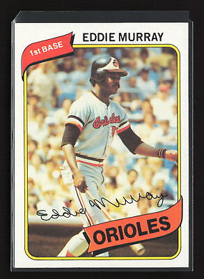 #ad 1980 Topps #160 Eddie Murray Baltimore Orioles $3.99
