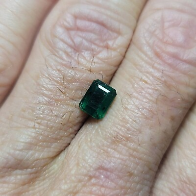 #ad 3.80 Ctw Emerald Cut Certified FL Lab Created Emerald For Ring And Jewelry $68.24
