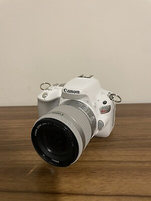 #ad Canon EOS Rebel SL2 24.2 MP Digital Camera White EF S 18 55mm $590.00
