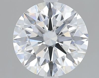 #ad Lab created Loose Stone Diamond 4.10 Carat Color E VS1 Shape Round GIA Certified $19630.00