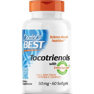 #ad Doctor#x27;s Best Tocotrienols with Evnol Suprabio 50 mg 60 Sgels $21.86
