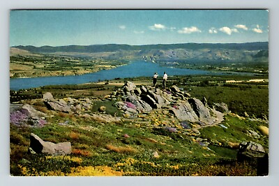 #ad WA Washington Wenatchee Valley Scenic Exterior Vintage Postcard $6.99