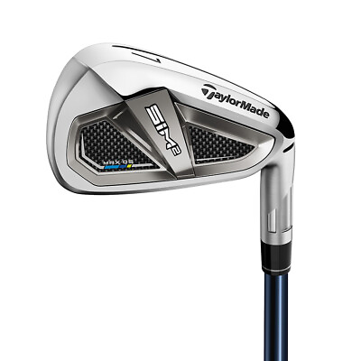 #ad TaylorMade SIM 2 MAX OS 5 PW AW SW Iron Set Regular KBS Max 85 MT Right Hand $434.99