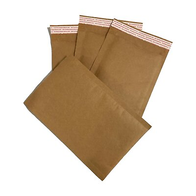 #ad 2000 #0 6x10 Natural Kraft Bubble Envelopes Padded Shipping Mailers 7.25quot;x12quot; $278.00
