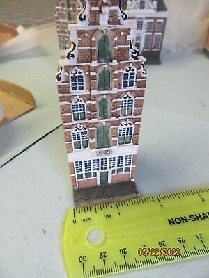 #ad SERIE GRACHTENHUIZEN Series Mini Canal House #2 Blokker Amsterdam 100 Years $26.40