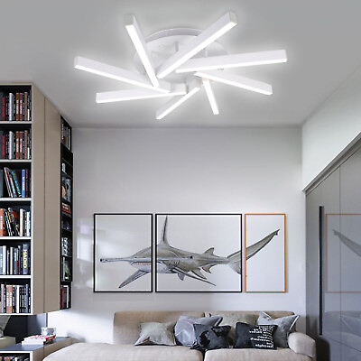 #ad Modern LED Ceiling Lighting Remote Control Dimmable Light Fixture US $62.85