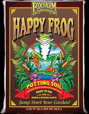 #ad FoxFarm FX14047 2 Cubic Feet FoxFarm Happy Frog Potting Soil $36.35
