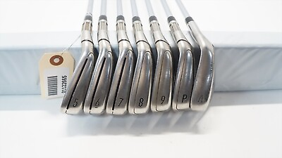 #ad Taylormade M6 Iron Set 5 Pw Aw Regular Kbs Max 85 Steel 1122665 Good RS L53 $301.49